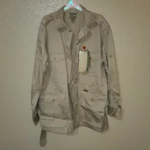 NWT Men's Beretta Sahariana Safari Field Hunting / Outdoor Jacket - Khaki Tan 44