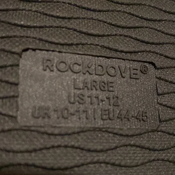 NWT MENS ROCKDOVE house shoes 11-12 large