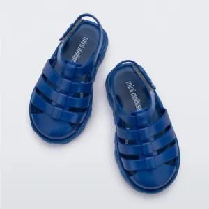 NWT MINI MELISSA Kids Mini Megan Sandals Unisex In Blue Size 11