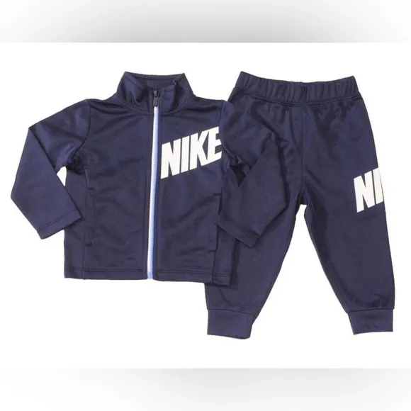 NWT Nike Baby Boys Full Zip Jacket &amp; Jogging Pants 2 pcs Matching Set Tracksuit