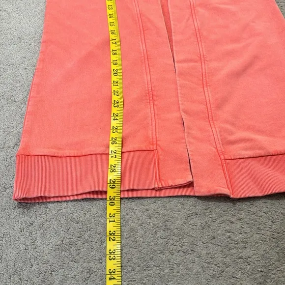 NWT Soft Surroundings Thick &amp; Warm  Orange Stone Wash Cardigan