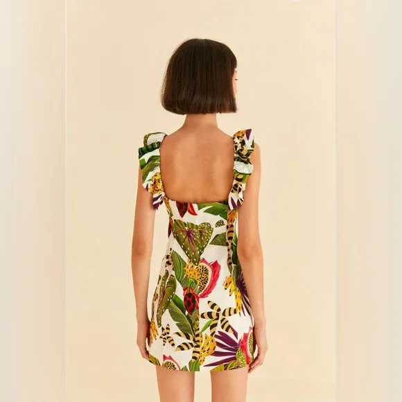 NWT Striped Forest Mini Dress