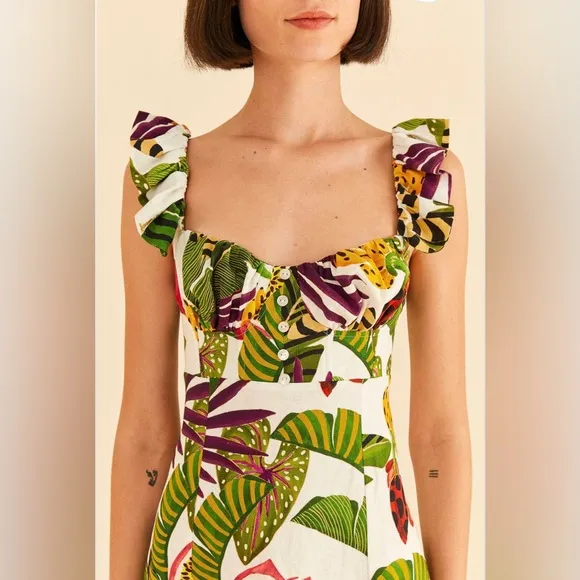 NWT Striped Forest Mini Dress
