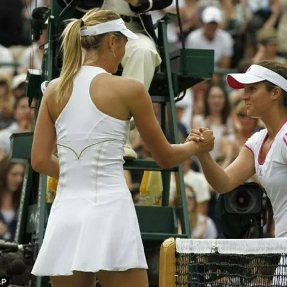 Nwt STUNNING Maria Sharapova White Tennis Dress w/ Bra mesh skirt XS