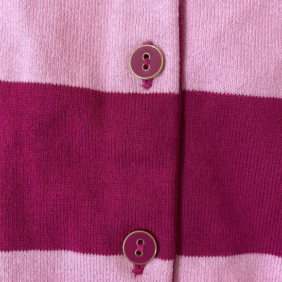 NWT Talbots Pink Stripes Sweater Size XL