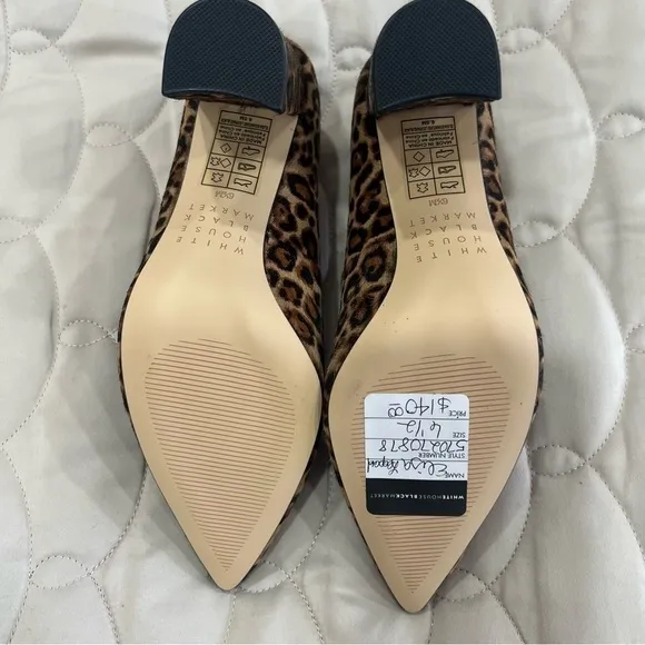 NWT. White House Black Market Elisa Signature Shoes