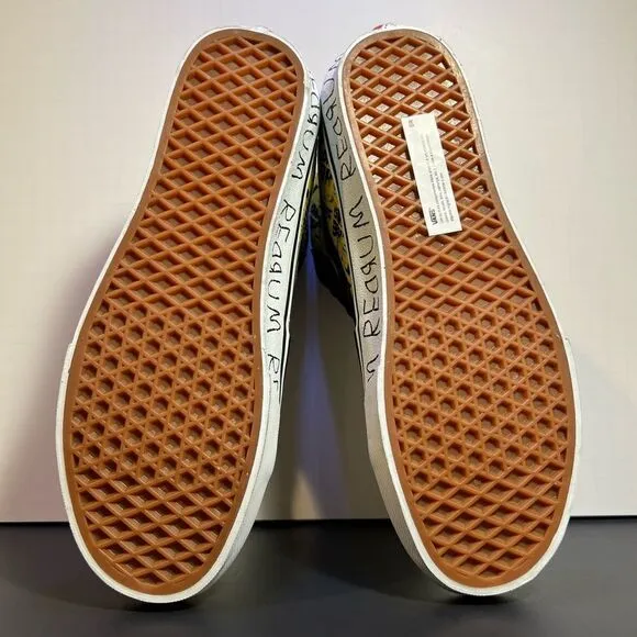 *NWT* VANS x House Of Terror The Shining Men’s Yellow Sk8 Hi Sneakers / Size 10