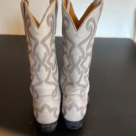 OLD GRINGO stitched pattern and quality distressed leather boots.