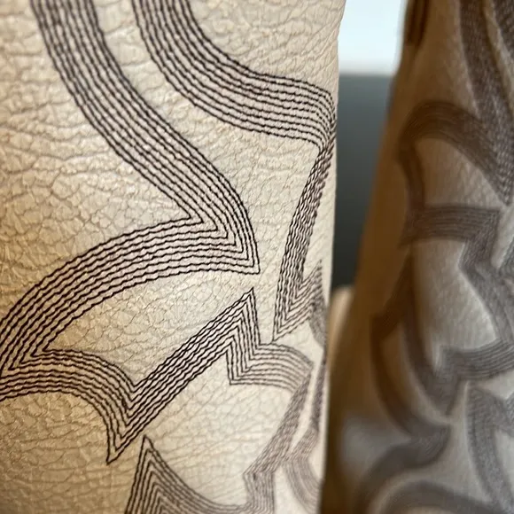 OLD GRINGO stitched pattern and quality distressed leather boots.