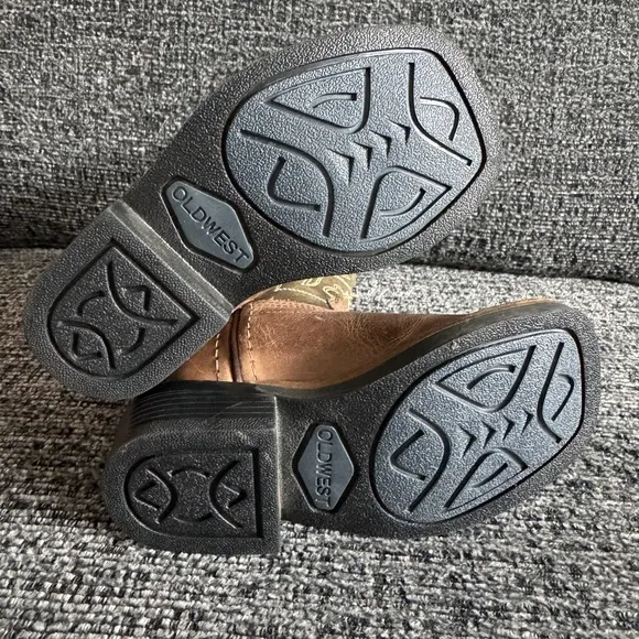 Old West Square Toe Cowboy Boots
