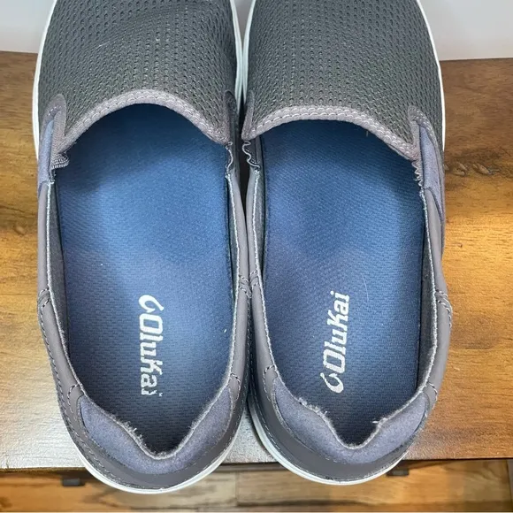 Olukai | Lae'ahi Slip-On Shoes - Gray ; Mens 11
