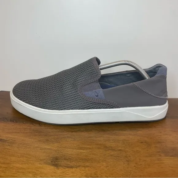 Olukai | Lae'ahi Slip-On Shoes - Gray ; Mens 11