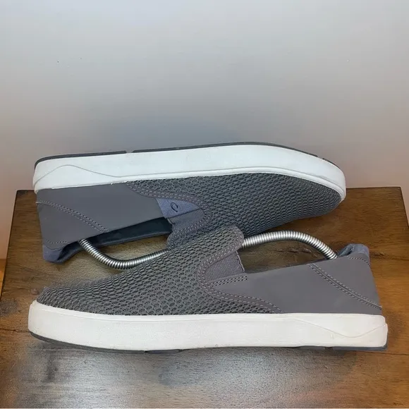 Olukai | Lae'ahi Slip-On Shoes - Gray ; Mens 11