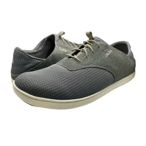 OluKai | Men | Charcoal Gray Nohea Moku No Tie Casual Walking Shoes | Size 9
