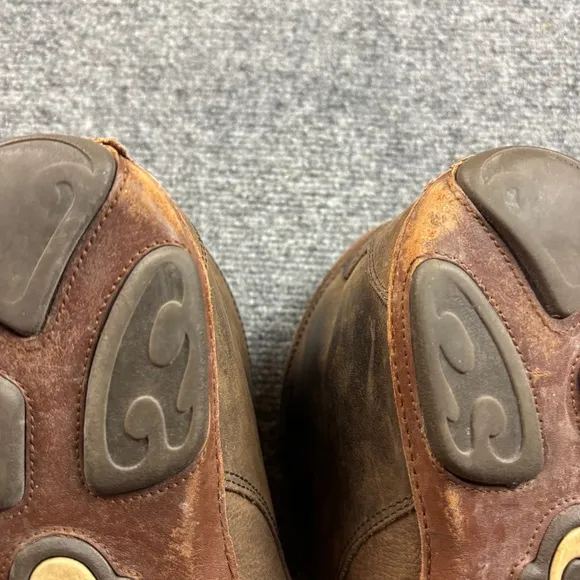 OLUKAI Men’s Brown Leather Hamakua Chukka Boots size: 12