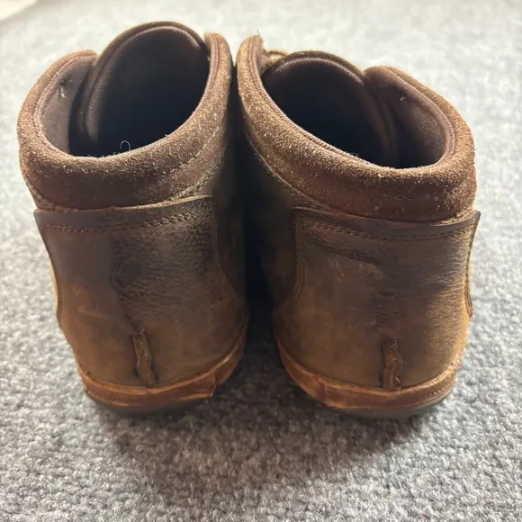 OLUKAI Men’s Brown Leather Hamakua Chukka Boots size: 12