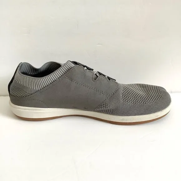 OLUKAI Men's Makia Ulana Sneaker Shoe Kai Poi Grey Water-resistant Outdoor Beach