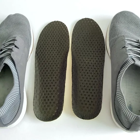 OLUKAI Men's Makia Ulana Sneaker Shoe Kai Poi Grey Water-resistant Outdoor Beach