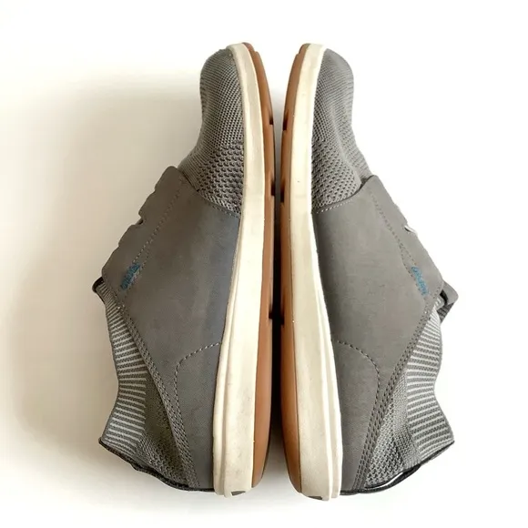 OLUKAI Men's Makia Ulana Sneaker Shoe Kai Poi Grey Water-resistant Outdoor Beach