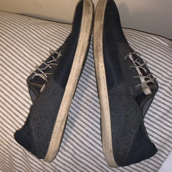Olukai Mens Nohea Moku Shoes Size 12 Blue/ Gray Mesh Slip On Loafers Sneakers