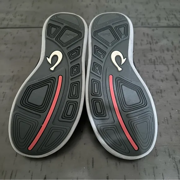 Olukai Men’s Nohea Pae Black Slip On Shoes