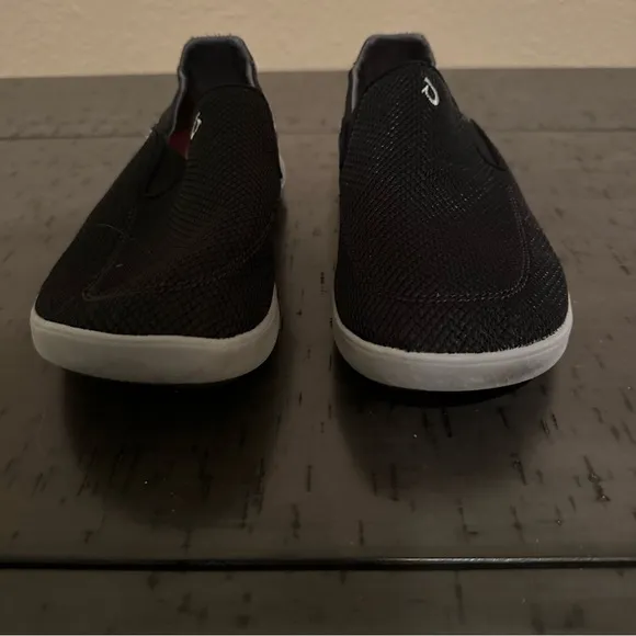 Olukai Men’s Nohea Pae Black Slip On Shoes