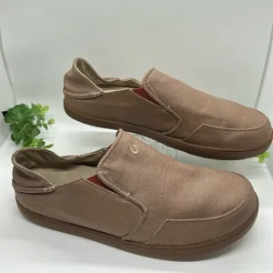 Olukai Moloa Nobea Canvas slip on men’s shoes-Size 9.5
