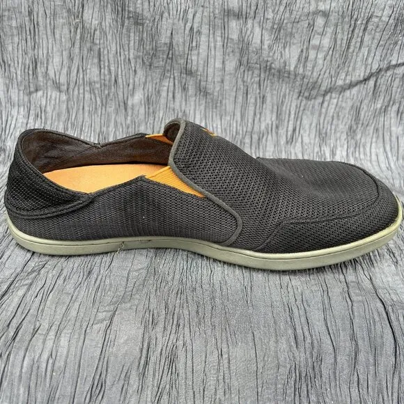 Olukai Nohea Mesh men's slip on all weather shoes 10188-4242 US Size 10