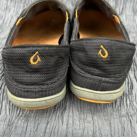Olukai Nohea Mesh men's slip on all weather shoes 10188-4242 US Size 10