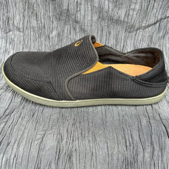 Olukai Nohea Mesh men's slip on all weather shoes 10188-4242 US Size 10