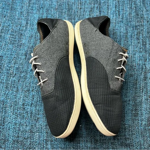 Olukai Nohea Moku Men's Slip On Casual Sneakers Shoes in Dark Shadow