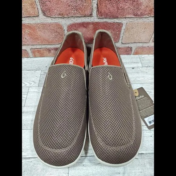 Olukai Nohea Pae Mesh Loafer Shoe Men's Size 10 NWT 10487-1313