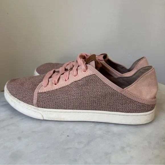Olukai slip on flat sneaker Blush pink Pehuea Li Shoes women’s size 9
