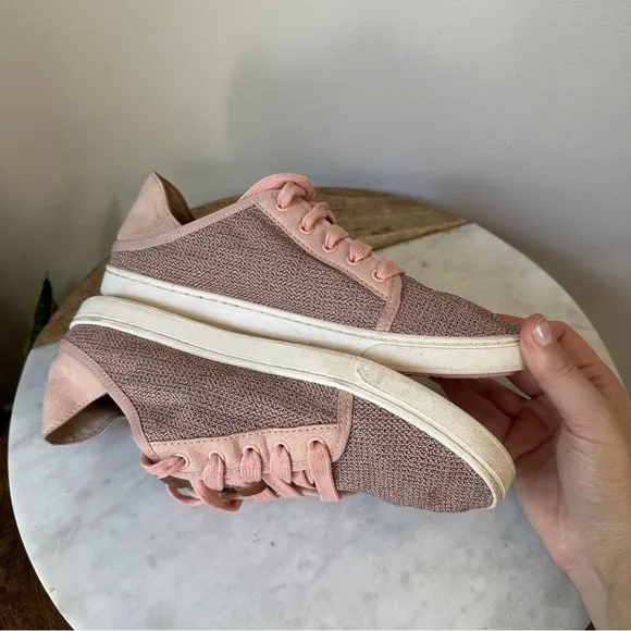 Olukai slip on flat sneaker Blush pink Pehuea Li Shoes women’s size 9