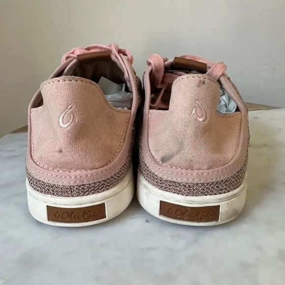 Olukai slip on flat sneaker Blush pink Pehuea Li Shoes women’s size 9