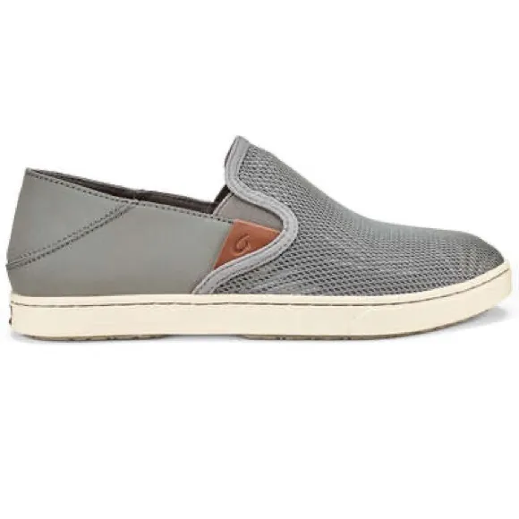Olukai Women's Pehuea Casual Shoes Fog Palm sz 9
