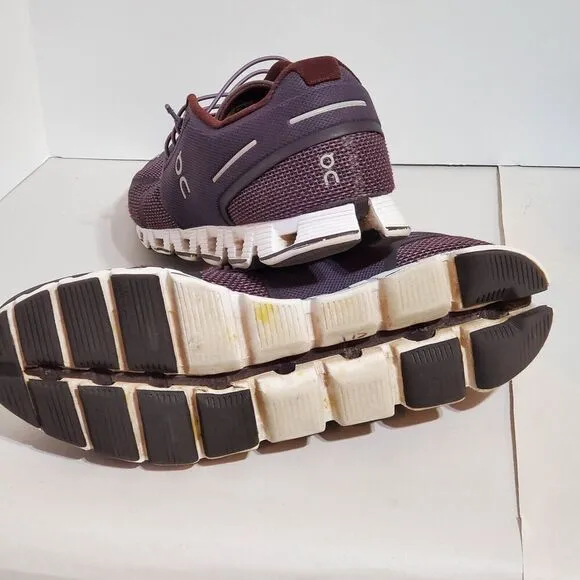 ON Cloud 2.0 Running Shoes Mens 12/47 Sneakers (Pebble/Raisin) Trainers Purple