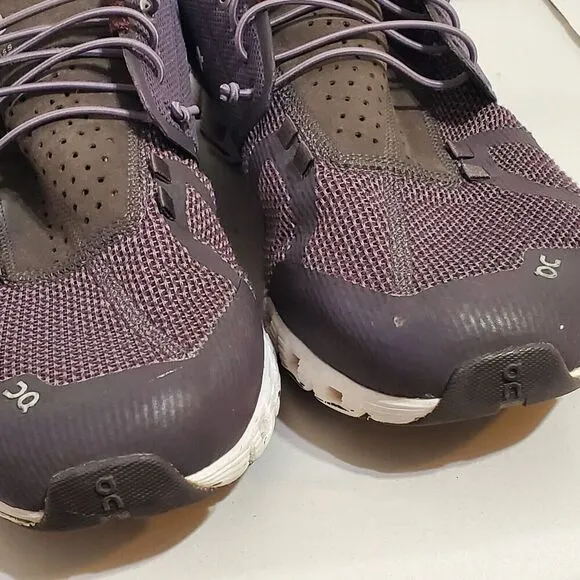 ON Cloud 2.0 Running Shoes Mens 12/47 Sneakers (Pebble/Raisin) Trainers Purple