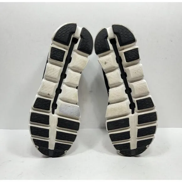 On Cloud 5 Athletic Shoes Black White Sneakers 59.98919 Running Mens Size 8