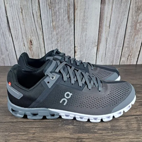 On Cloud Cloudflow 3.0 Running Shoes Men's Sz 9 Black Asphalt (VGC)