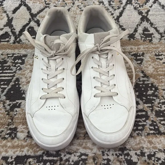ON Cloud Running White The Roger Sneakers Shoes Mens Size 10.5