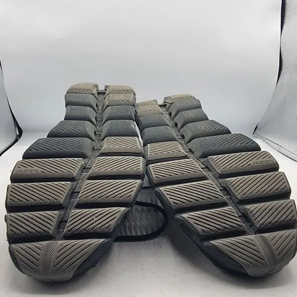 On Cloud X Mens 7.5 Triple Black Asphalt Athletic Sneaker Shoes Running