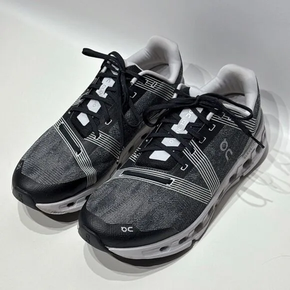 On CloudGo Shoes Black Gray Sneakers Running Walking Comfort Men’s Size 12
