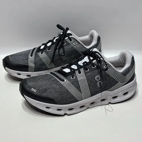 On CloudGo Shoes Black Gray Sneakers Running Walking Comfort Men’s Size 12