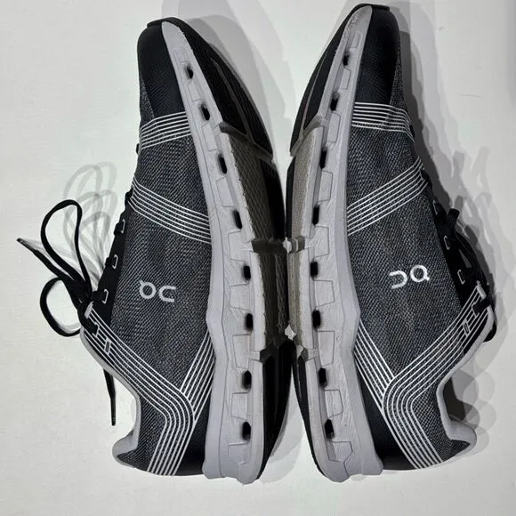 On CloudGo Shoes Black Gray Sneakers Running Walking Comfort Men’s Size 12