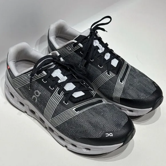 On CloudGo Shoes Black Gray Sneakers Running Walking Comfort Men’s Size 12