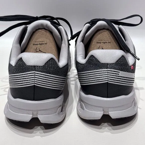 On CloudGo Shoes Black Gray Sneakers Running Walking Comfort Men’s Size 12