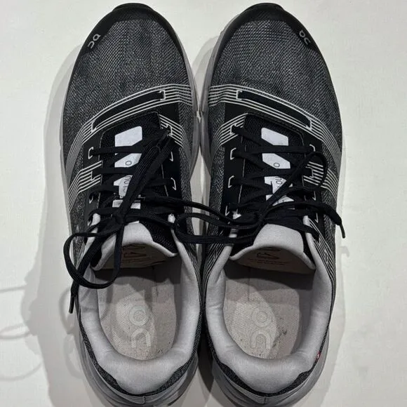 On CloudGo Shoes Black Gray Sneakers Running Walking Comfort Men’s Size 12