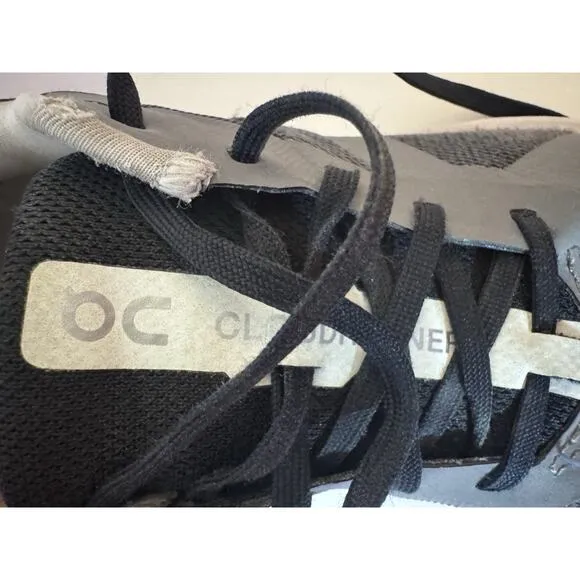 On Cloudrunner Shoes - Eclipse Black- Womens 5 - Youth 3.5