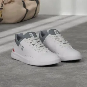 On Running Men's The 'Roger' Advantage Sneaker Shoes in Flare/White Size 12